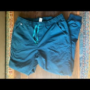 FIGS limited edition Caribbean blue men’s joggers